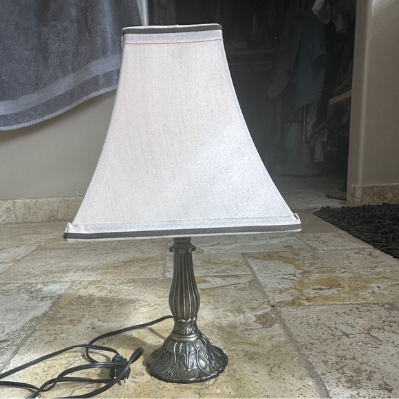 Decorative Metal Table Lamp 16" Tall - Picture 10 of 13